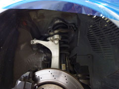 Ａｕｄｉ ＲＳ６サスペンション３